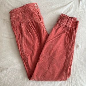 Anthropologie XS Pink Corduroy